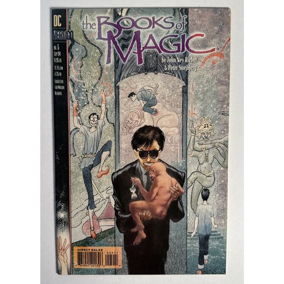 Books of Magic #5 Vol. 2 1994 Vertigo 1st App High Grade Comic Book H69-266 - Picture 1 of 6